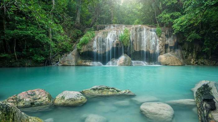 curug gendang pandeglang wisata tempat banten