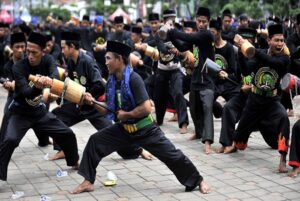 alat musik banten tradisional bedug budaya adat penjelasannya dari
