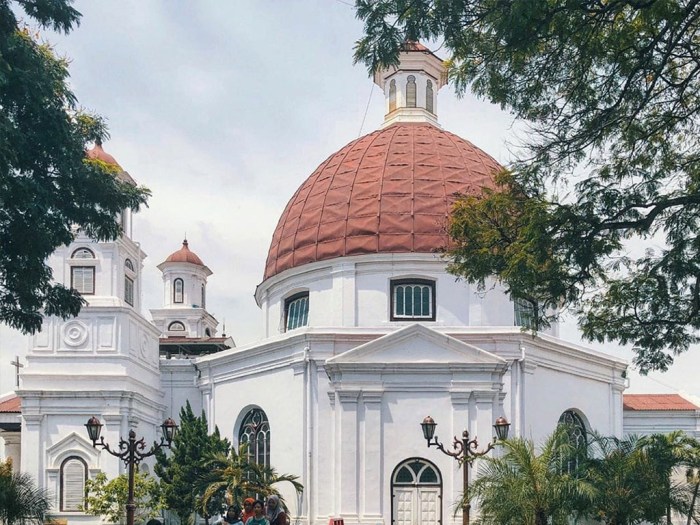 Gereja semarang blenduk lima Gereja semarang blenduk lima
