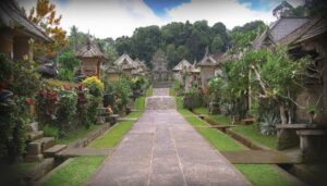 Penglipuran bali pariwisata ikon