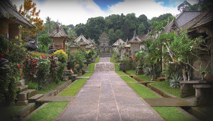 Penglipuran bali pariwisata ikon