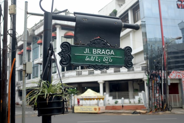 Braga jalan mati kota jabar menjelang sepinya kini biasanya ramai baru tribun putri Braga jalan mati kota jabar menjelang sepinya kini biasanya ramai baru tribun putri