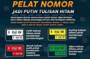 Plat putih