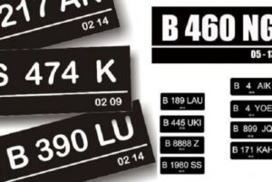 Info kode plat l wilayah surabaya