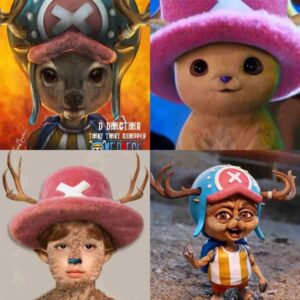 One piece live action chopper