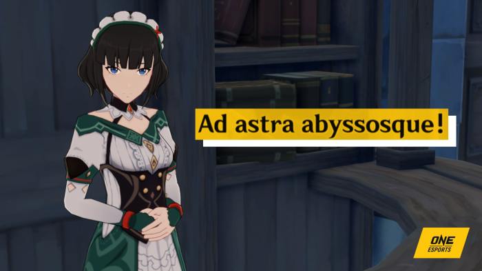 Astra Ad astra abyssosque