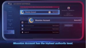 Moonton akun jalantikus langkah bind