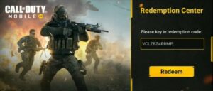 Cod redeem code