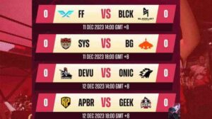 M5 schedule