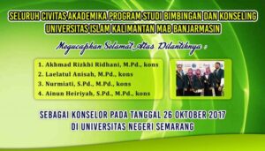 Karier sebagai konselor pendidikan