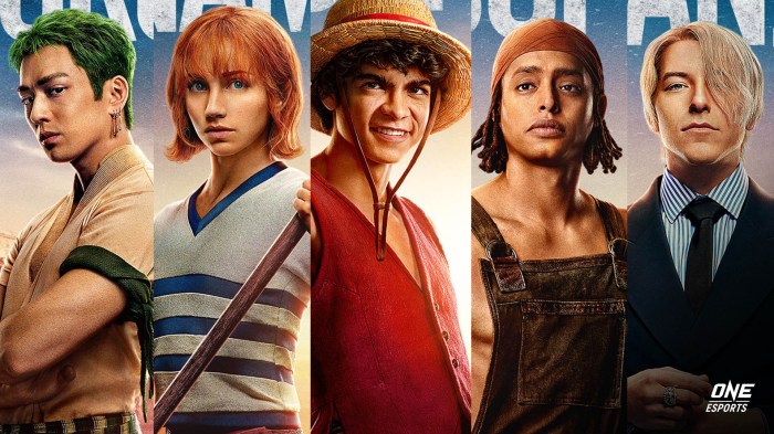 One piece live action posters