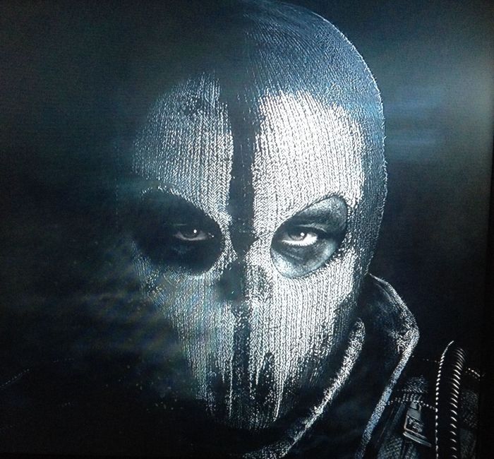 Ghost call of duty face