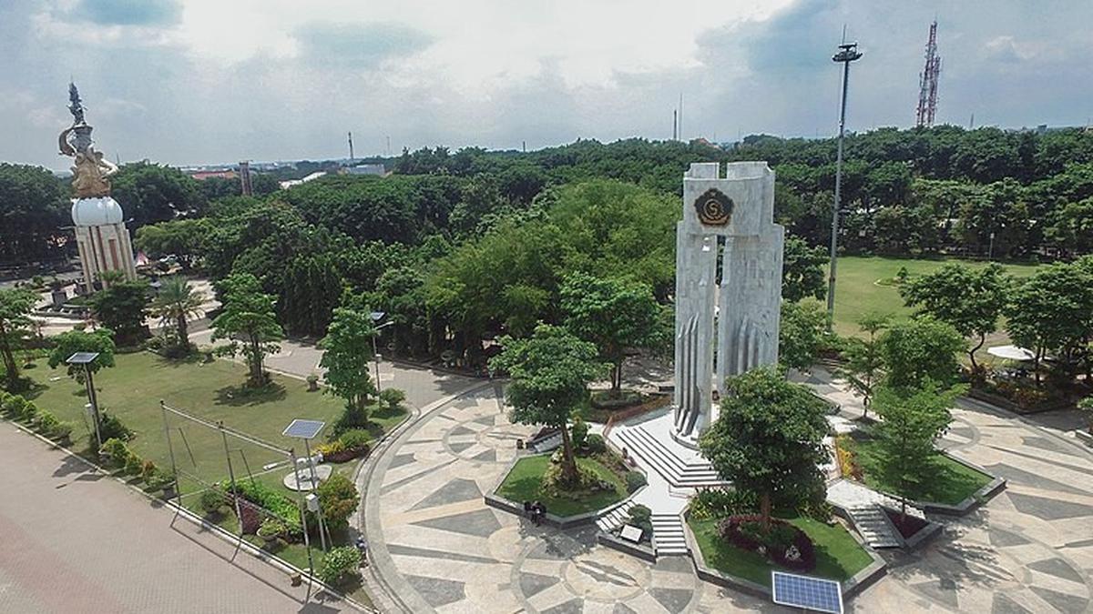 Spot Foto Estetik di Gor Sidoarjo