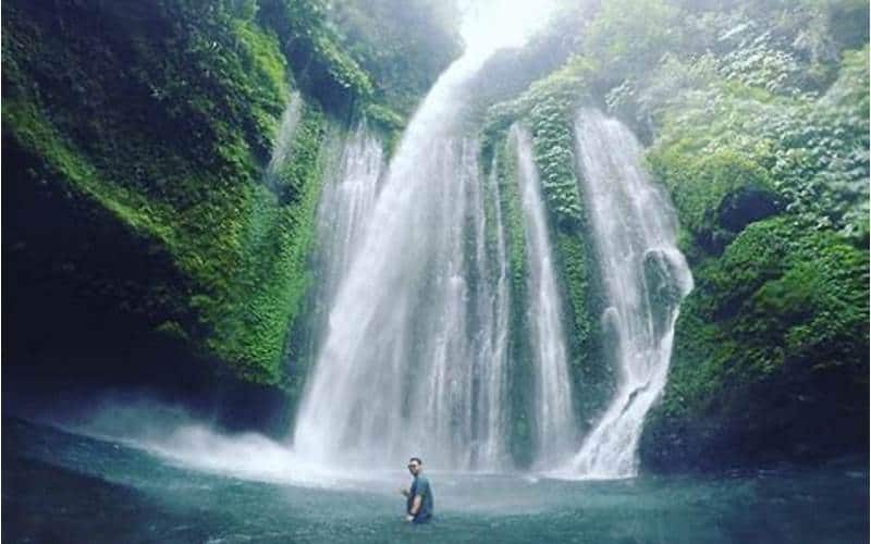 Air Terjun Tersembunyi di Lombok