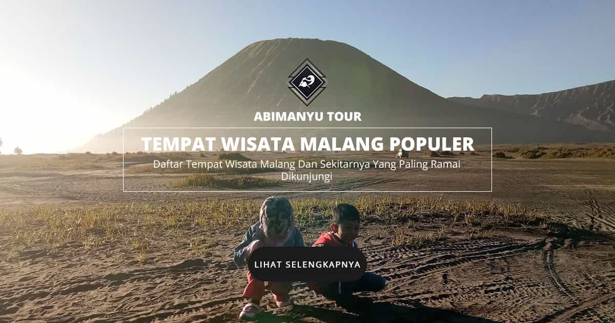 Wisata Anti Mainstream Batu Malang