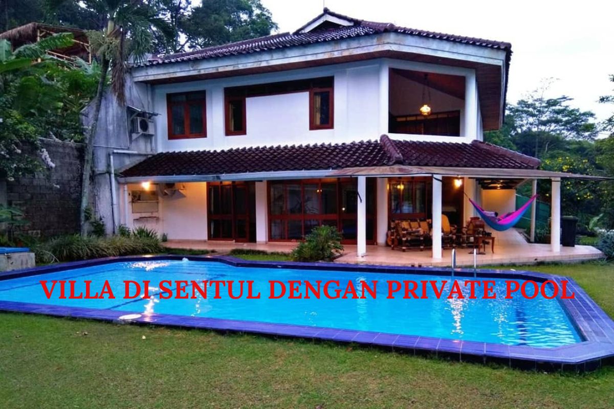 Villa Sentul Private Pool 3 Kamar