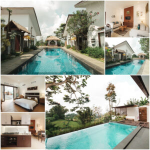 Villa Estetik di Lembang Ada Private Pool