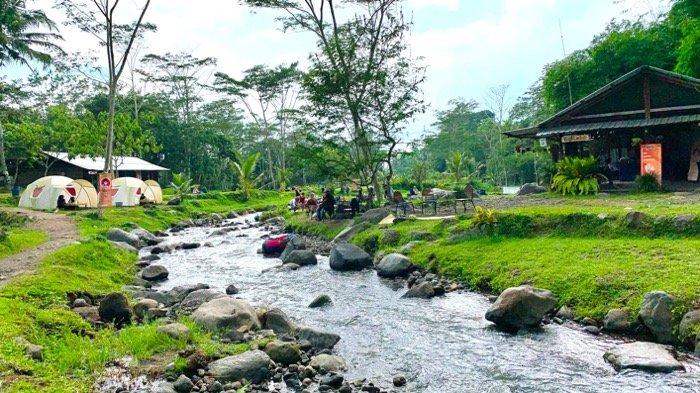 Glamping Jogja Pinggir Sungai