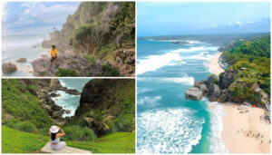 Pantai di Gunung Kidul Yang Ada Air Terjunnya